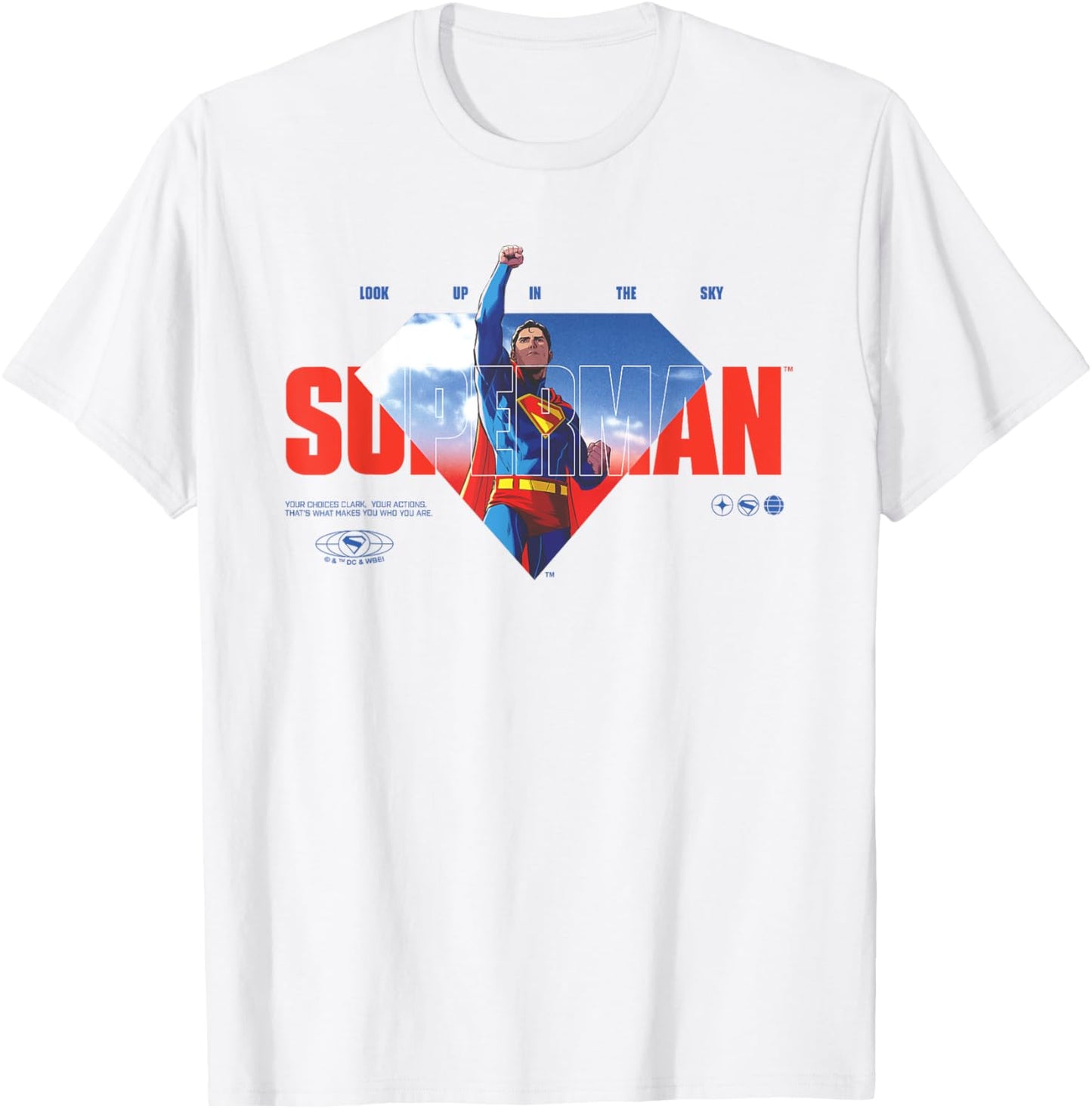 Superman (2025) Up In The Sky T-Shirt