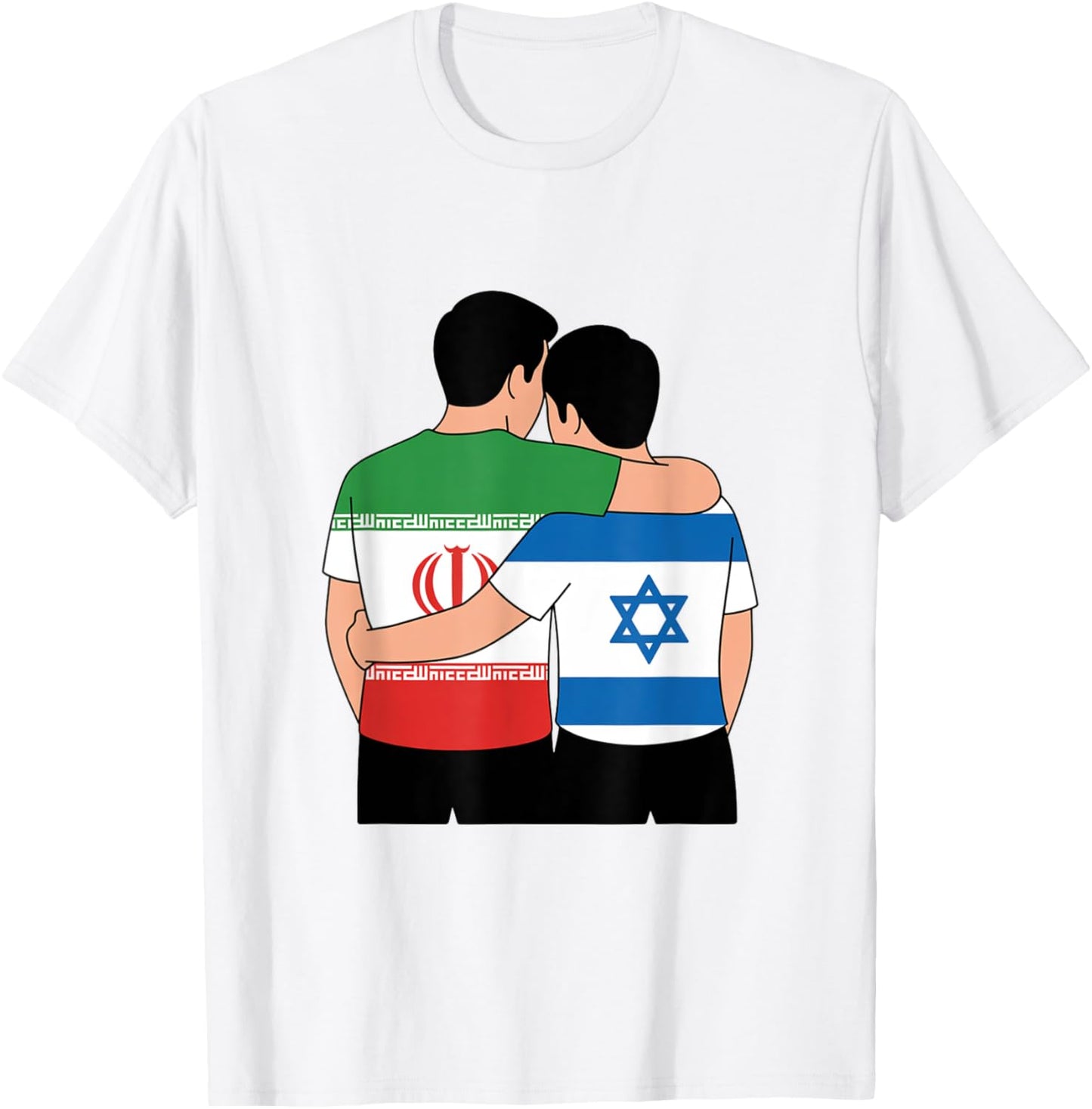 Stop War No War Israel Iran - Stay Positive T-Shirt
