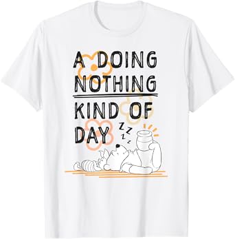 Disney Winnie the Pooh A Doing Nothing Kind Of Day T-Shirt
