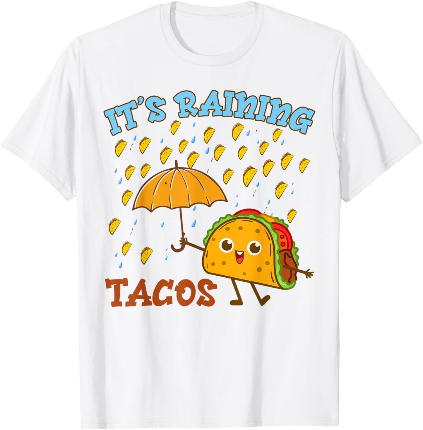Its Raining Tacos Cinco De Mayo Funny Mexican Boy Toddler T-Shirt