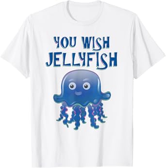 Cute Jellyfish Gift Ocean Creature For Women Girls Boys T-Shirt