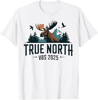 True-North VBS 2025 Christian Trusting Jesus Wilderness T-Shirt