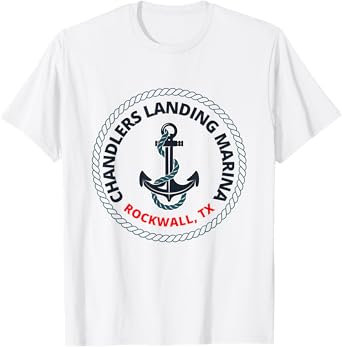 Lake Ray Hubbard- Chandlers Landing Marina- Rockwall, TX T-Shirt