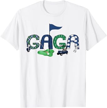 Gaga Of The Birthday Boy Hole in One Golf Sport Matching T-Shirt