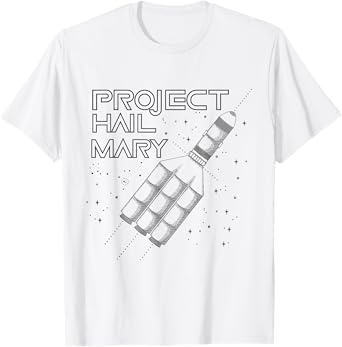 Project Hail Mary Space Rocket Ship T-Shirt