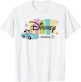 Disney Mickey & Minnie Anaheim CA Disneyland Celebration T-Shirt