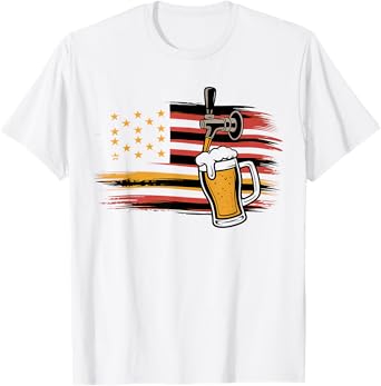 Brewery American Flag Craft Beer for American Pride T-Shirt