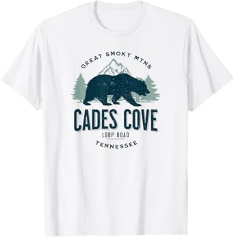 Cades Cove Tennessee Great Smoky Mountains National Park T-Shirt