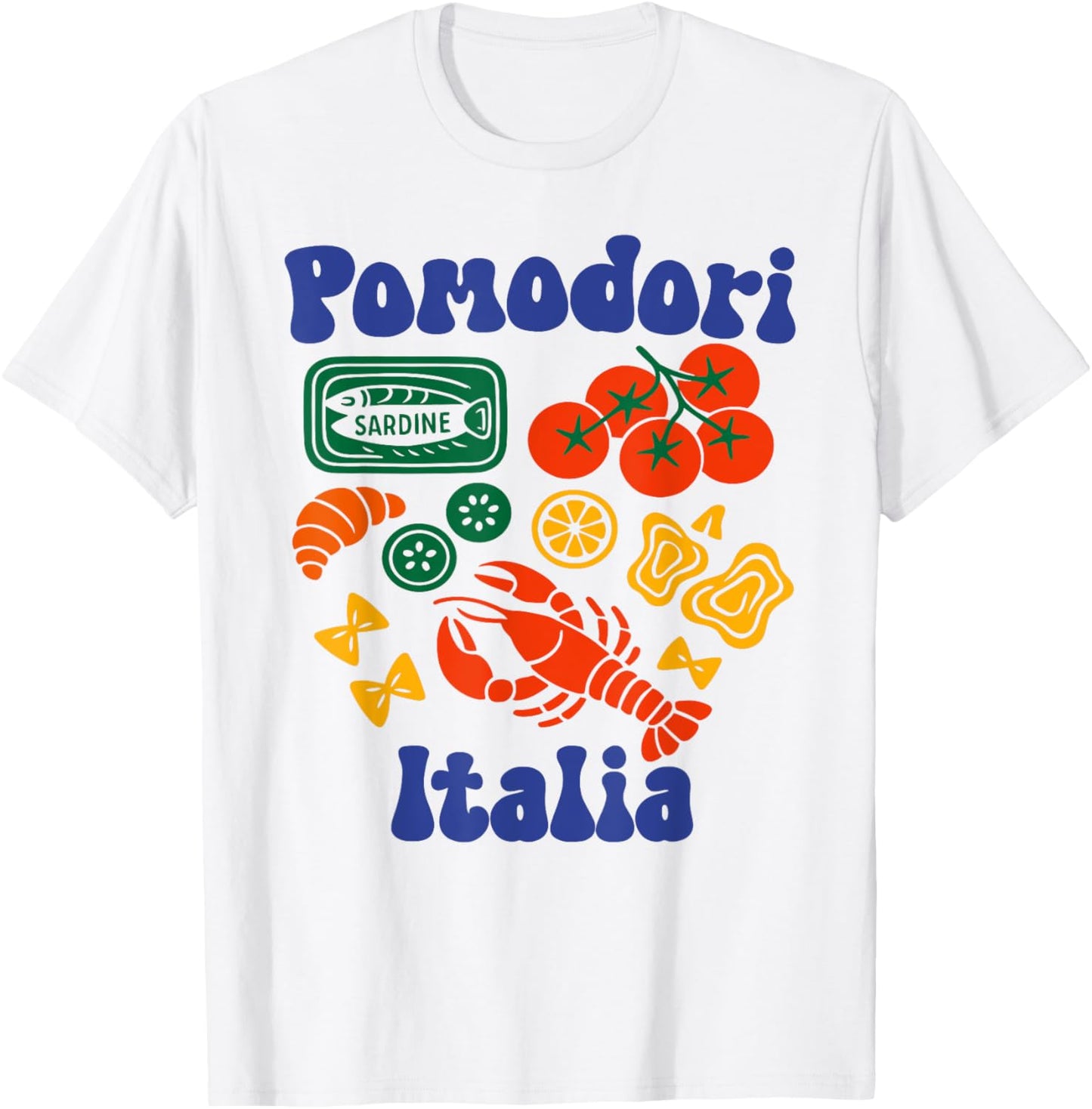 Pomodori Italia Tomatoes Italian summer T-Shirt