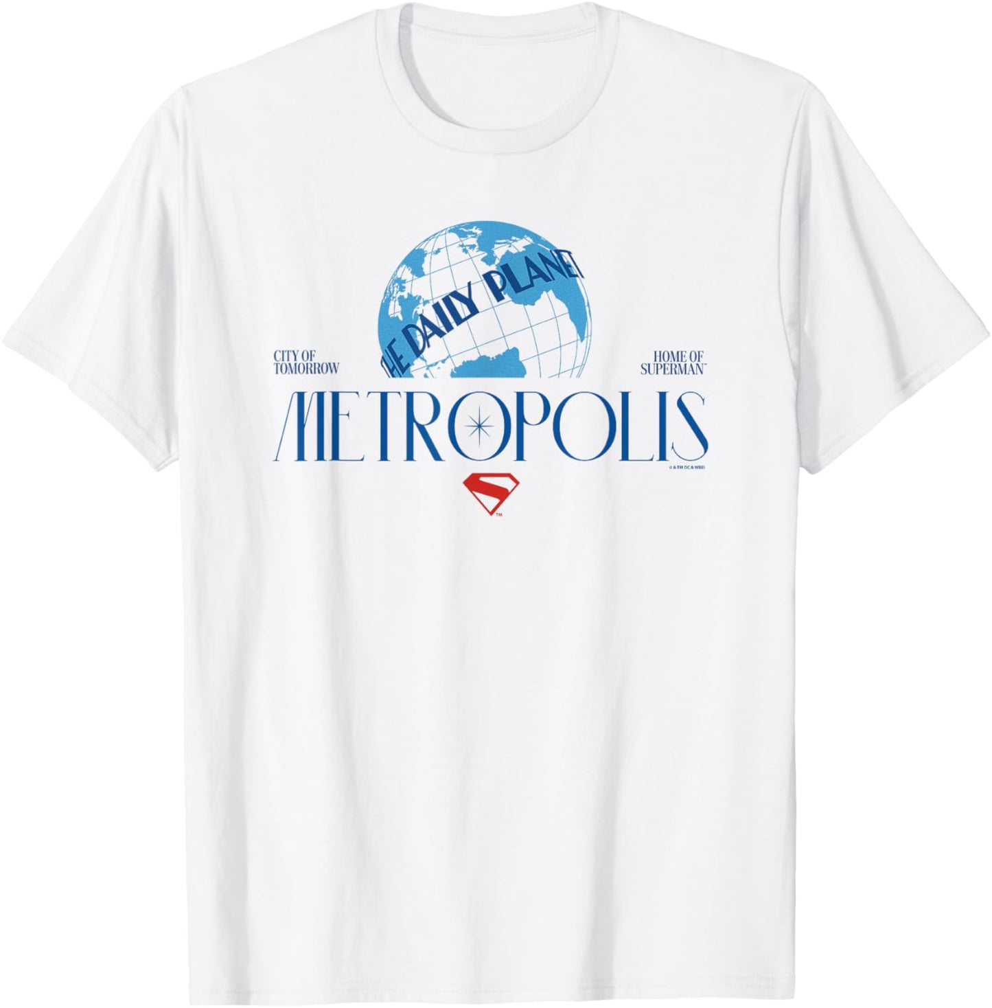 Superman (2025) Metropolis The Daily Planet Logo T-Shirt
