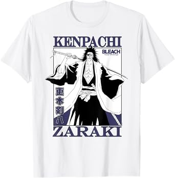 BLEACH: Thousand Year Blood War Kenpachi Zaraki Anime T-Shirt
