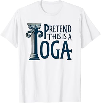 Greek Toga Costume for Men and Women Party Outfit T-Shirt