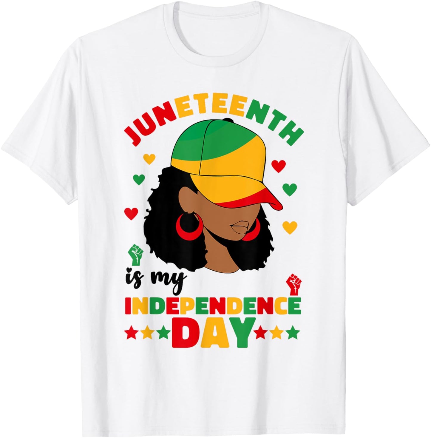 Juneteenth Women June 19th Juneteenth Is My Independence Day T-Shirt