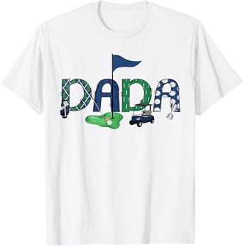 Dada Of The Birthday Boy Hole in One Golf Sport Matching T-Shirt