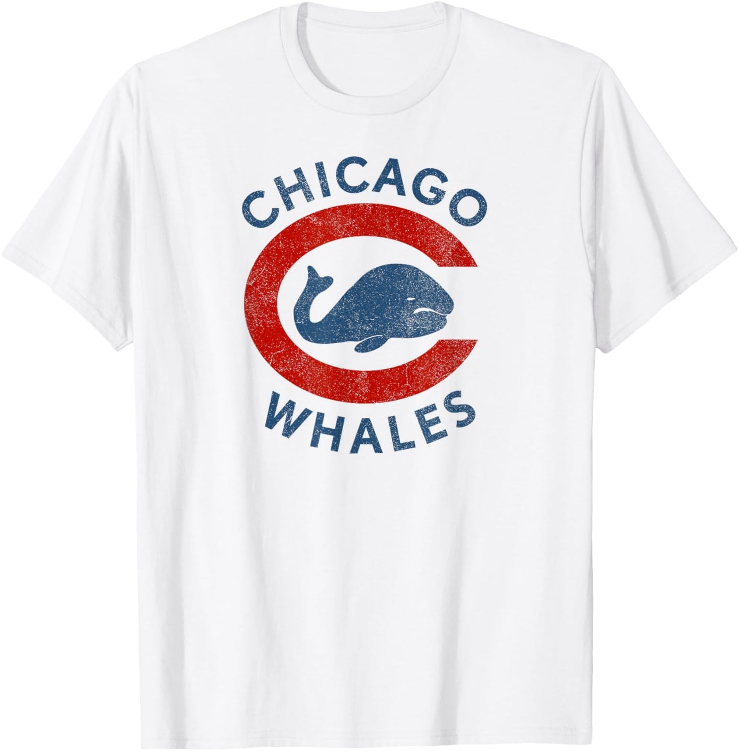 Chicago Whales Vintage Men's Baseball T-Shirt