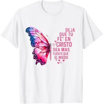 Camiseta Cristiana Para Mujer En Espanol Spanish Cristiano T-Shirt