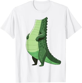 Alligator Adult Kids Men Women Crocodile Costume T-Shirt