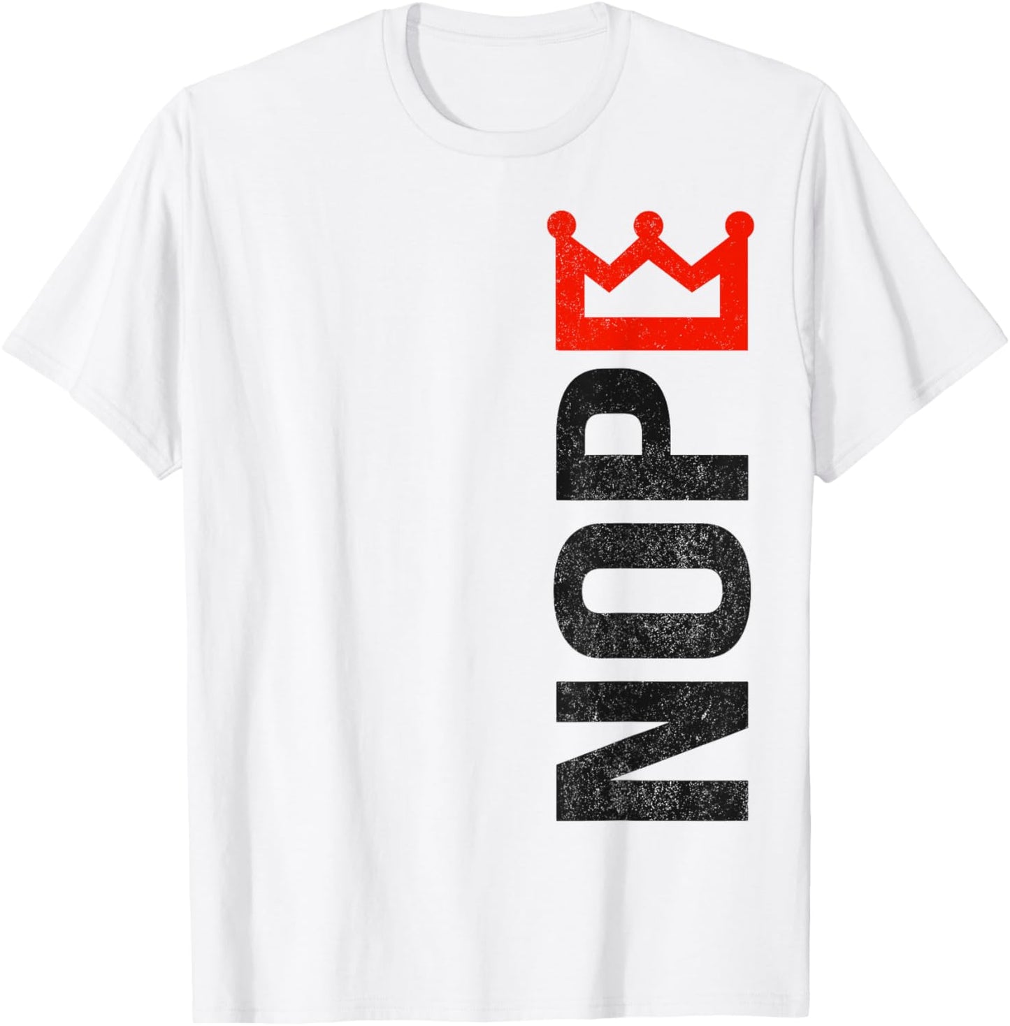 No Kings Protest Sign Vertical June 14th American Flag USA T-Shirt