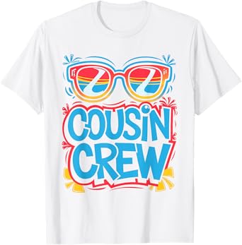 Cousin Crew Shirt Adults Kids Matching Cousin Giving T-Shirt