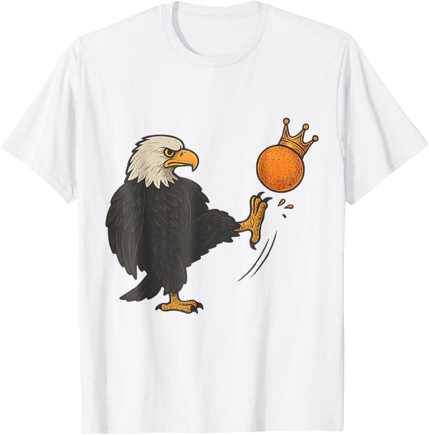 No Kings In America Patriotic American Eagle 4th Of July T-shirt