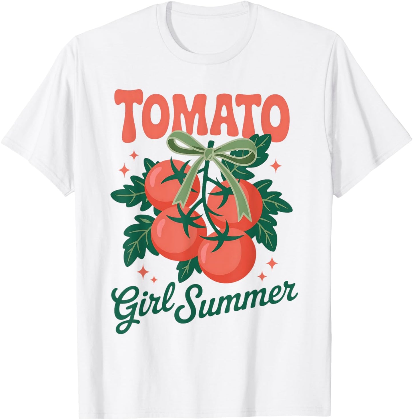 Tomato Girl Summer Tomato Fresh Fruit Trendy Aesthetic T-Shirt