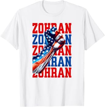 Zohran Mamdani For NYC Mayor Funny Cool Trendy Progressive T-Shirt