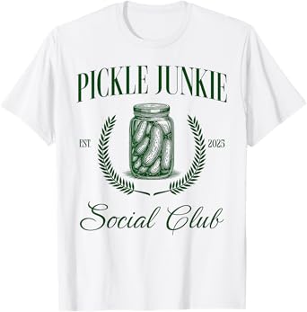 Womens Pickle Lover Social Club T-Shirt
