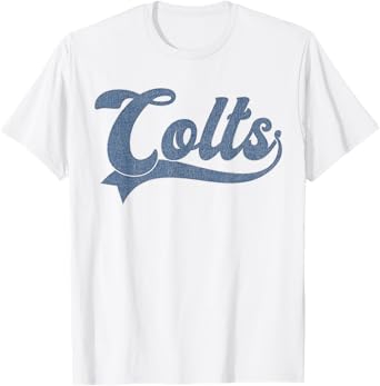 Colts Name Vintage Retro Gift Men Women Boy Girl T-Shirt