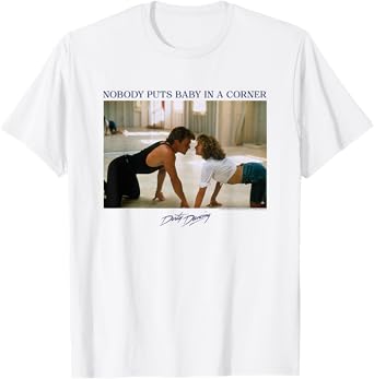 Dirty Dancing Johnny and Baby Photo Vintage Movie T-Shirt