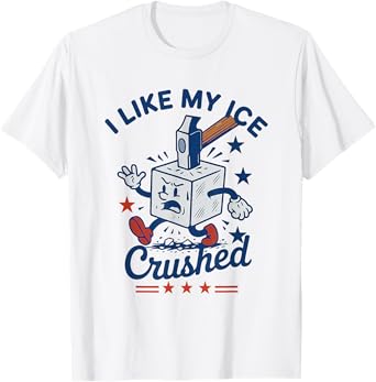 Vintage I Like My Ice Crushed T-Shirt