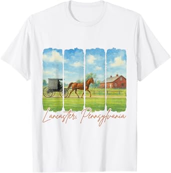 Lancaster Pennsylvania Traveling Trip Meet Me In Lancaster T-Shirt