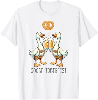 Goose-toberfest Goose Oktoberfest Beer Drinking Festival T-Shirt