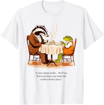 Wind in the Willows by Kenneth Grahame Book Quote Boys Girls T-Shirt