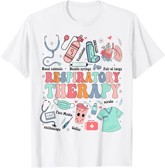 RT Respiratory Therapy Therapist Funny RT Care T-Shirt