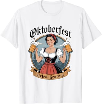 Helen Georgia Beer Drinking Festival Oktoberfest 2025 T-Shirt