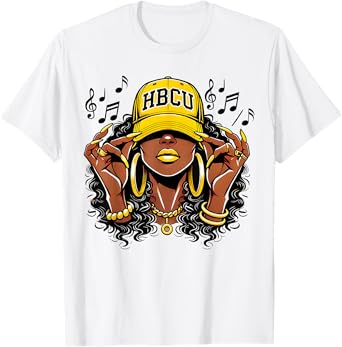 hbcu black and educated Black History Month HBCU T-Shirt