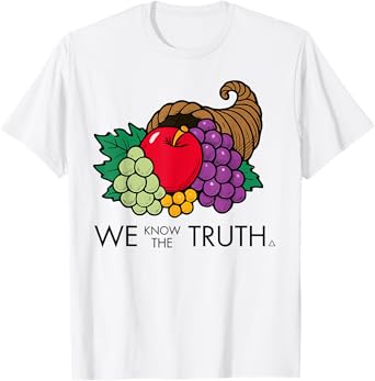 Cornucopia Mandela Effect Conspiracy , Funny Loom 90's Logo T-Shirt