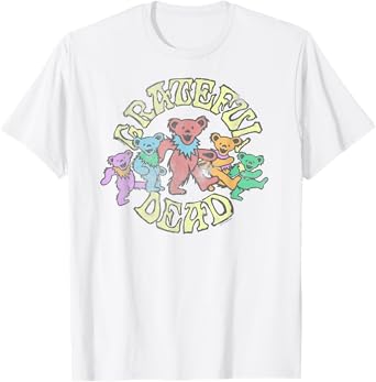 Grateful Dead Vintage Dancing Bears Band T-Shirt