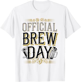 Homebrewing Brew Day for Craft Brewer Brewmaster T-Shirt