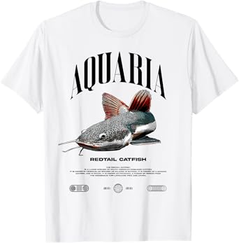 Redtailed Catfish Water Change Monster Fish T-Shirt