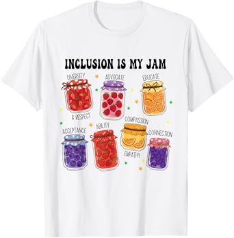 Inclusion Is My Jam Special Education Teacher Autism T-Shirt