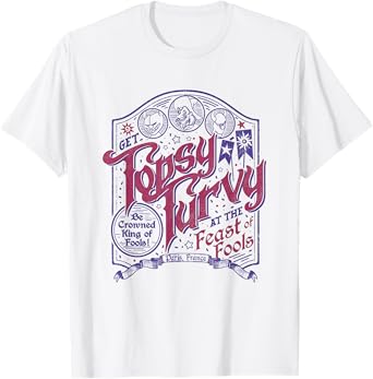 Disney The Hunchback Of Notre Dame Feast Of Fools Big Poster T-Shirt