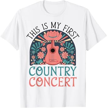 This Is My First Country Concert T-Shirt