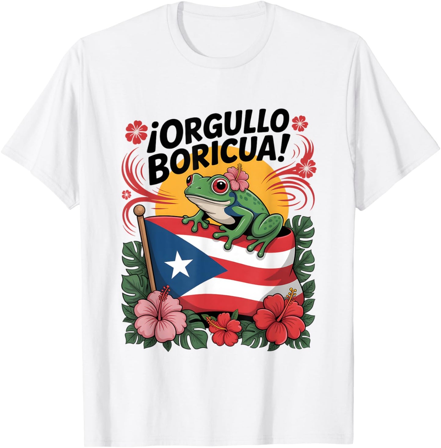 Puerto Rico Boricua Taino Pride Soul Heritage Island Vibes T-Shirt