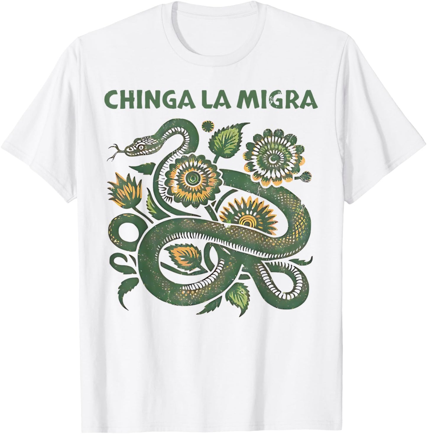 Chinga La Migra Pro Immigration Fascism Human Rights T-Shirt
