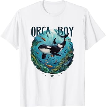 Orca Boy Whale T-Shirt