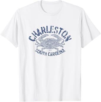 JCombs: Charleston, SC, Blue Crab T-Shirt