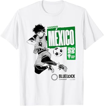 BLUE LOCK x CONCACAF - GO MEXICO: Bachira in Gold Cup 2025 T-Shirt