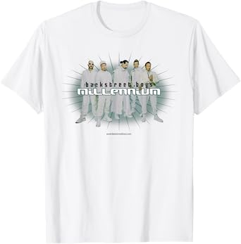 Backstreet Boys โ Millenium Pose 2025 White T-Shirt
