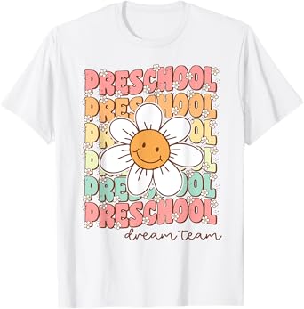 Preschool Dream Team Pre-K Teacher Back To School T-Shirt